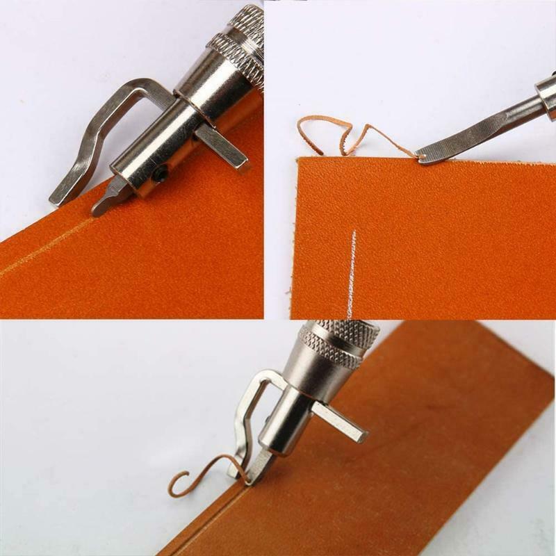 Leather Craft Tools Kit with Wax Thread Hand Sewing Repair Stitching Accessories