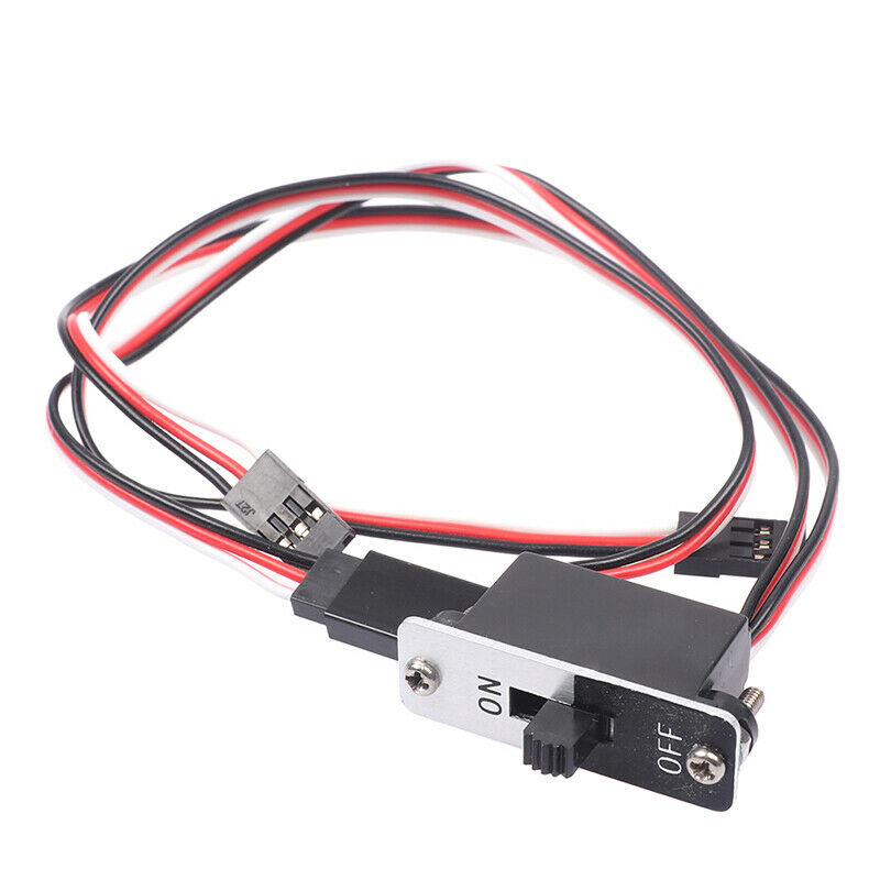1Pc RC Switch On- Off with Spare Male Plug Heavy Duty w/FUTABA Connect.l8