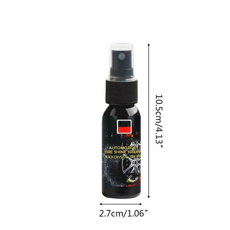 Tire Polish Liquid Wheel Cleaning Agent for Car 30ml Household Cleaning Spray