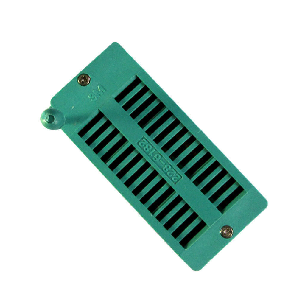 28P pin Test universal ZIF DIP locking IC socket 2.54mm