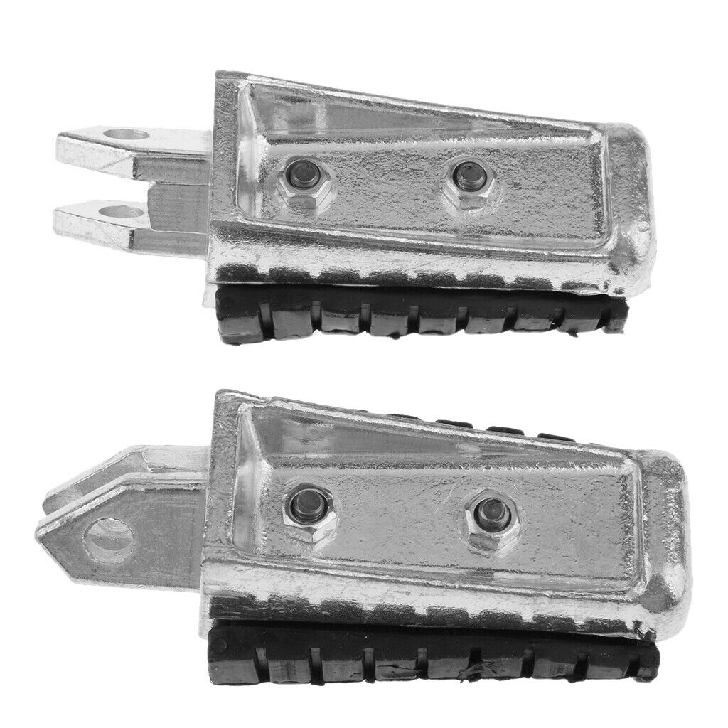 2pcs Foot Pegs Front Footrests for Yamaha XV1100 Virago 1100 1988-1998