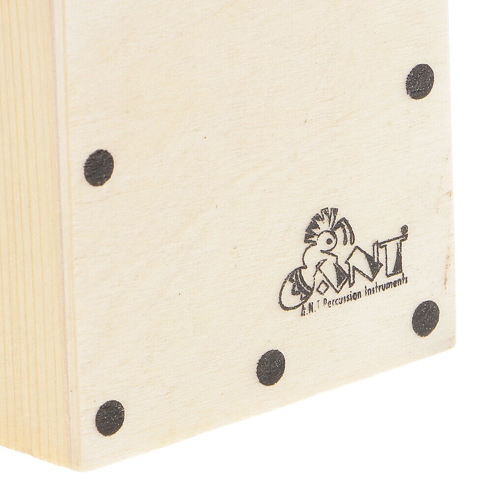 Wood Mini Cajon Sand Shaker Hand Drum for Band Accompaniment Parts