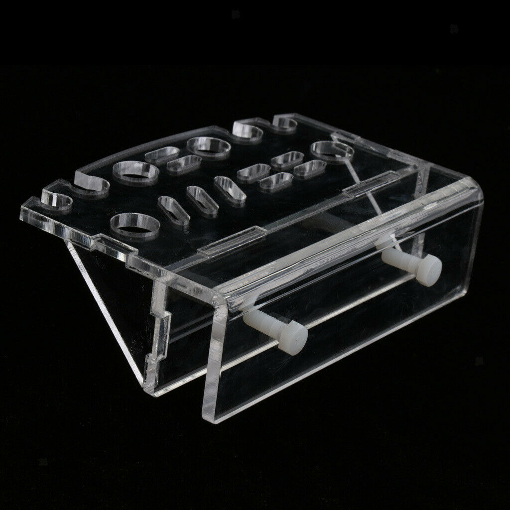 Aquarium Fish Tank Water Plant Pruning Holder Rack