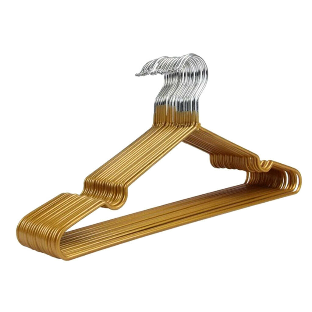 20 pieces Clothes Hanger Wardrobe Clothing Hanging Rack Bar for Home Laundry