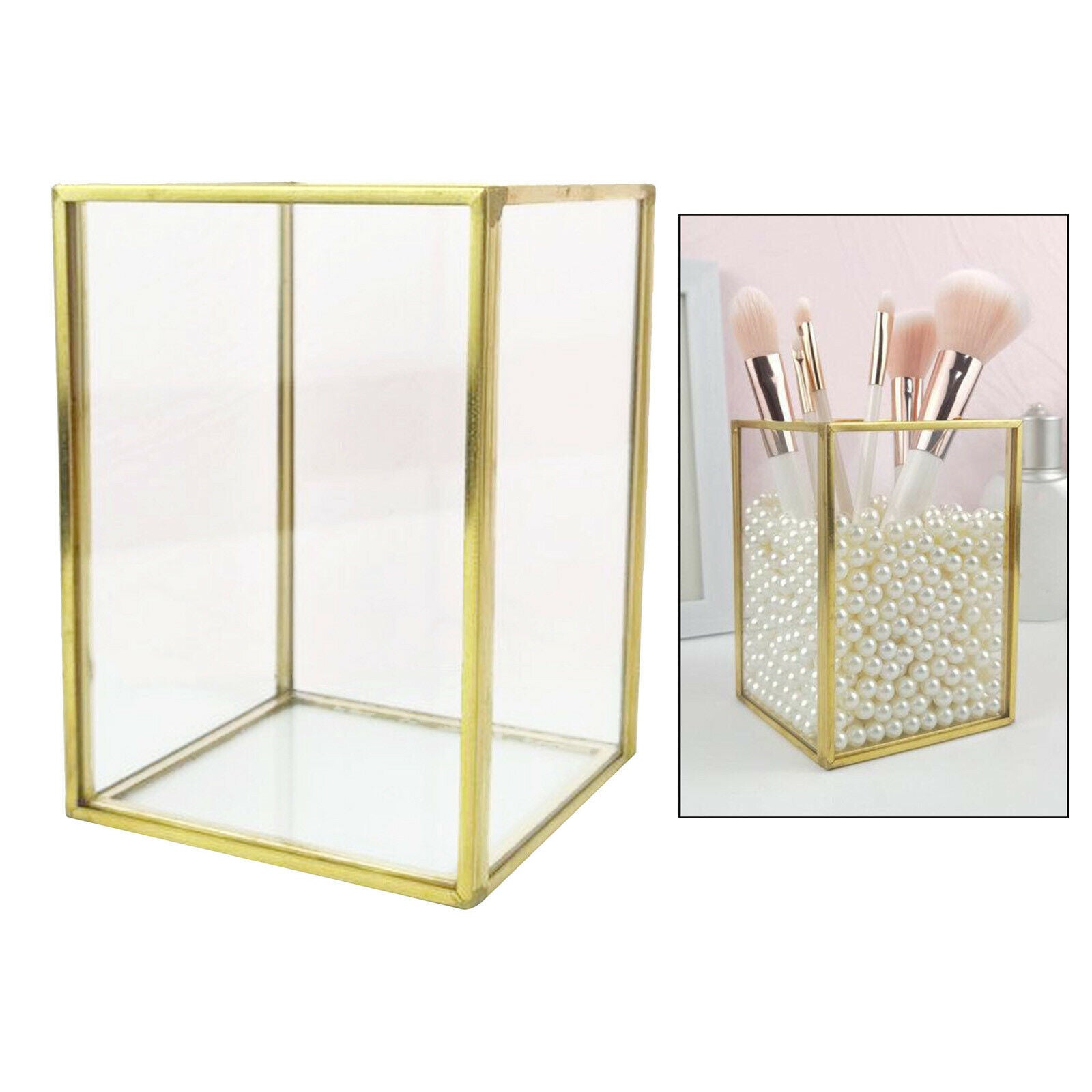 Desk Organizer Pencil Holder Makeup Brushes Jewelry Display Storage Rack