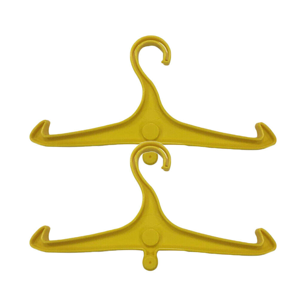 2Pcs Heavy Duty Drysuit Hanger BCD Scuba Diving Accessory Travel Folds