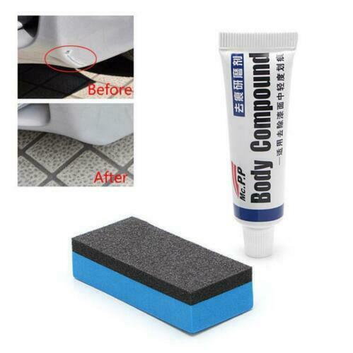 Car Scratch Repair Remover Car Paint Strong Decontamination Wax Abrasives+Sponge