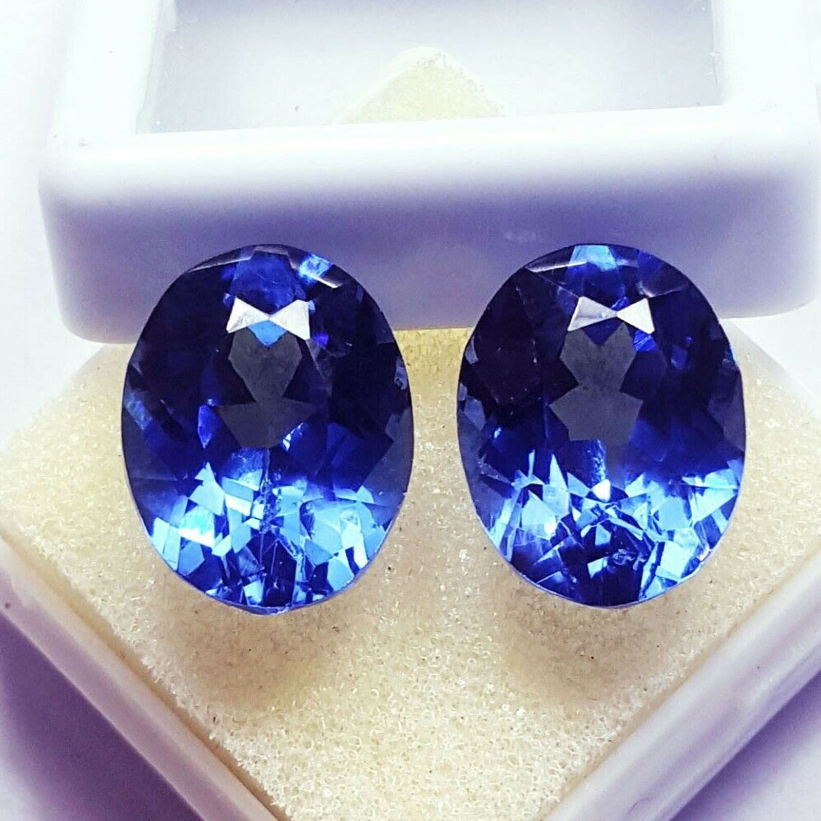 Muka cincin nilam sintetik buatan