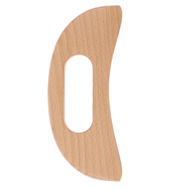 Wooden Deep Tissue Scraping Massage Tool Trigger Point Massager Full Bo.l8