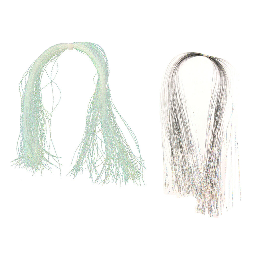 2 Bags of Fly Tying Material Fishing Lures Tying Fly Fishing Accessories for