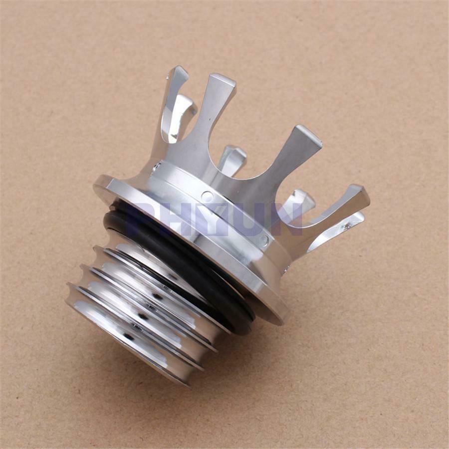 Motorcycle Fuel Gas Tank Cap Aluminum For Sportster Road King Softail Dyna