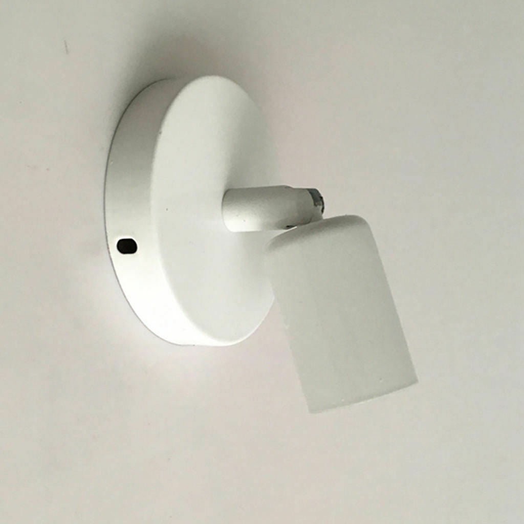 Universal E27 Wall plug-in Screw Base Light Bulb Lamp Socket Holder White