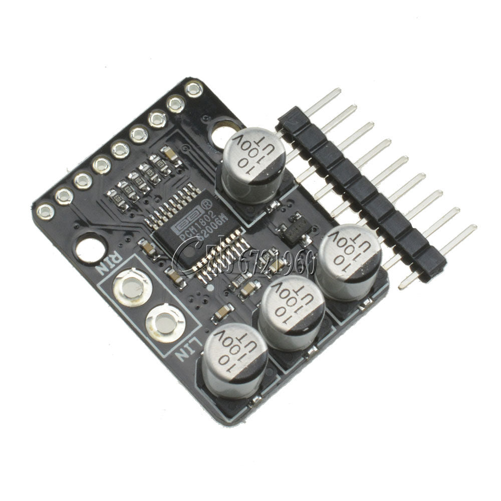 24Bit PCM1802 Audio Stereo A/D Converter ADC Decoder Amplifier Player Board