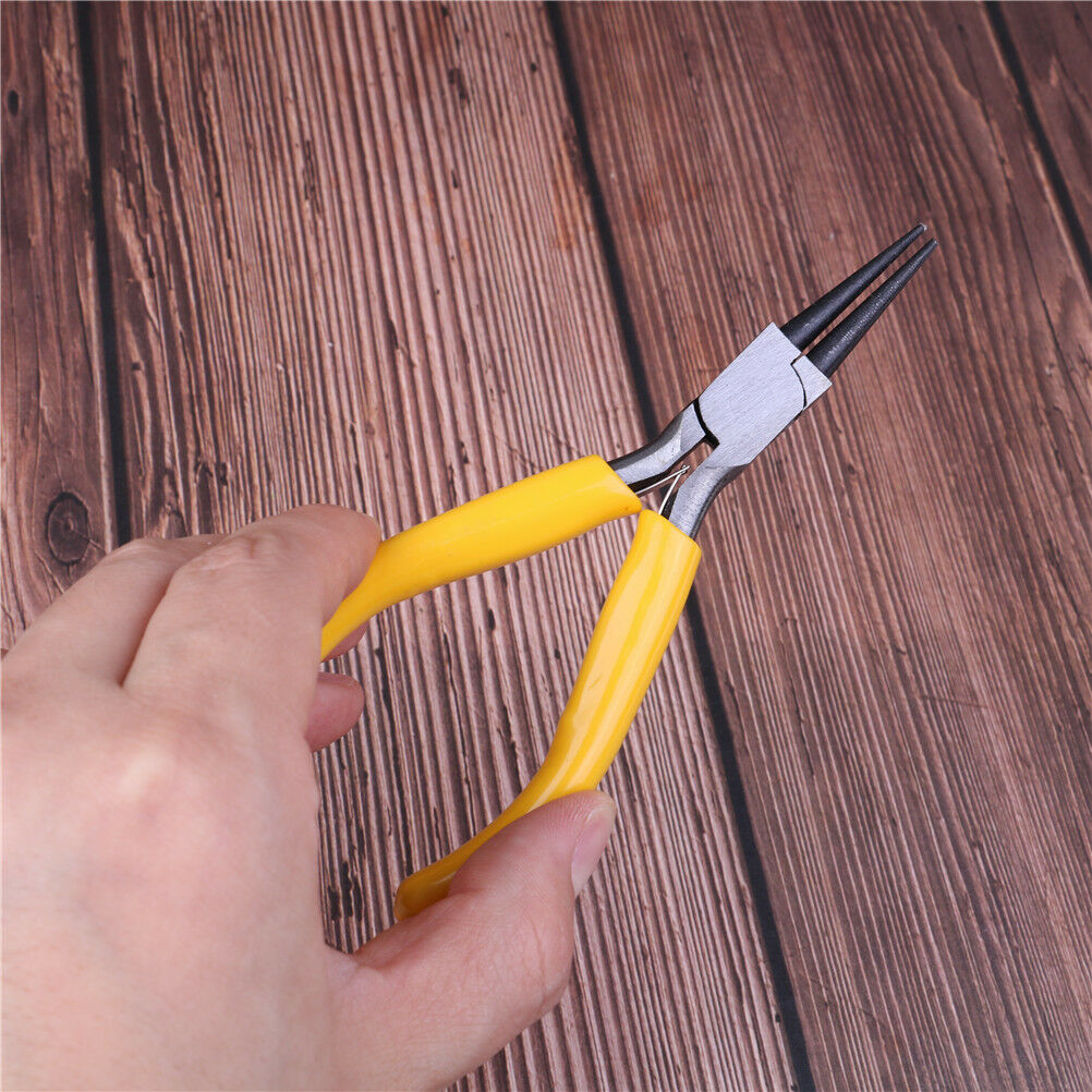 Mini Round Nose Jewelry Pliers Practical Jewelry Handmade Carbon Steel DIY To Lt