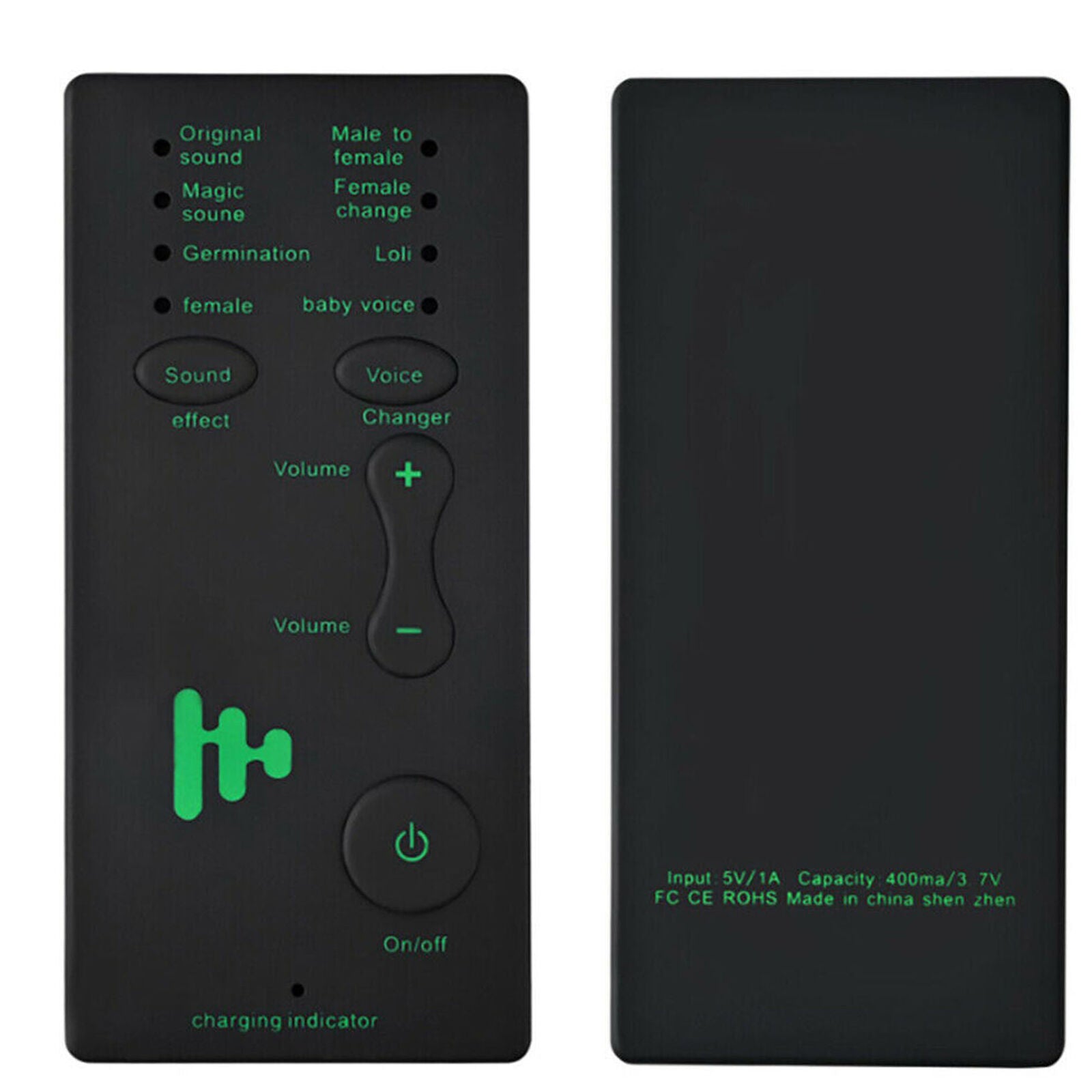 Mini Wireless 7 Multi Voice Changer Microphone Disguiser Male/Female/Girl/Robot