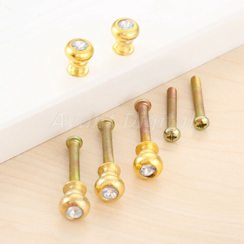 Stylish Cabinet Knobs Drawer Pull Cupboard Wardrobe Furniture Door Handle 5pcs