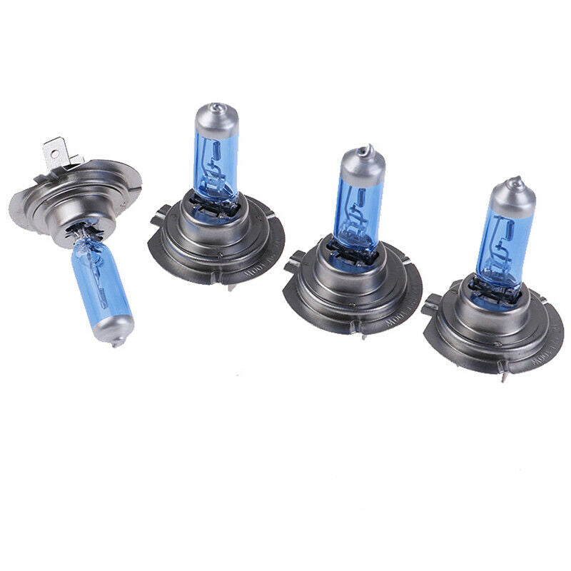 4PCS H7 Bulb Xenon Optical Halogen 8500K Ultra White 12V 100W SuperSta.l8