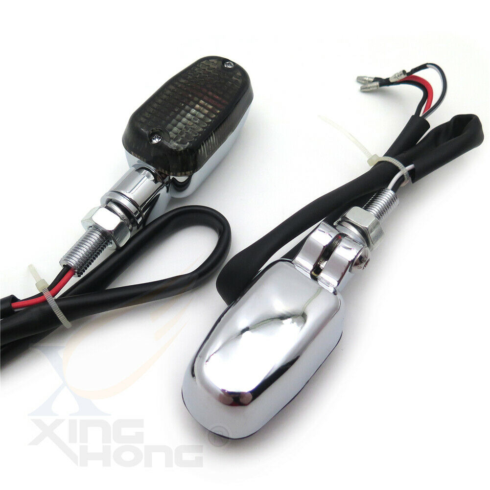 10mm Screw Turn Signals Blinker Smoke Aluminum Blinker Light for universal bike