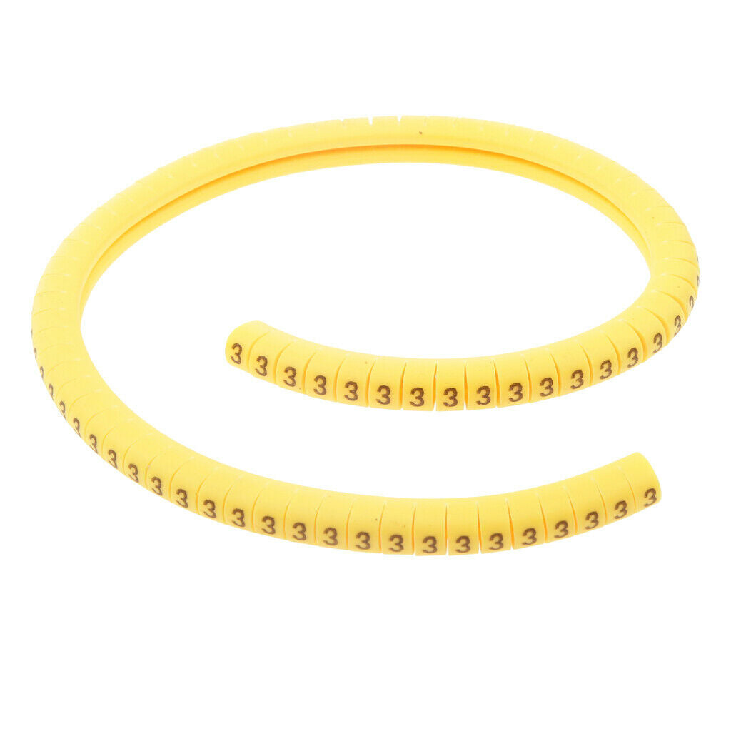 Accessories - Cable Management - Cable Marker Cable Sleeves Number 3 Pack of 100