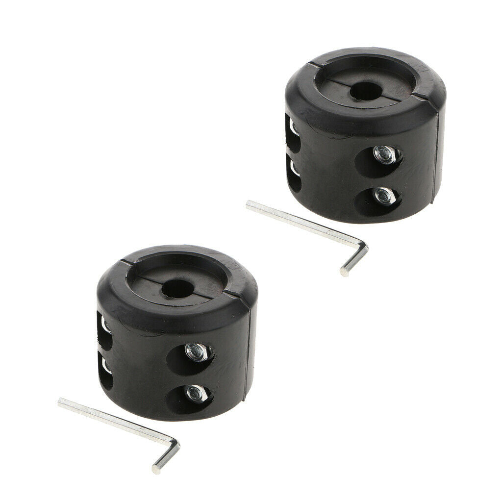 2 pcs Wide: 2 5/8 inches Thick1 3/4 inchesGeneral Bike ATV UTV Winch Cable Hook