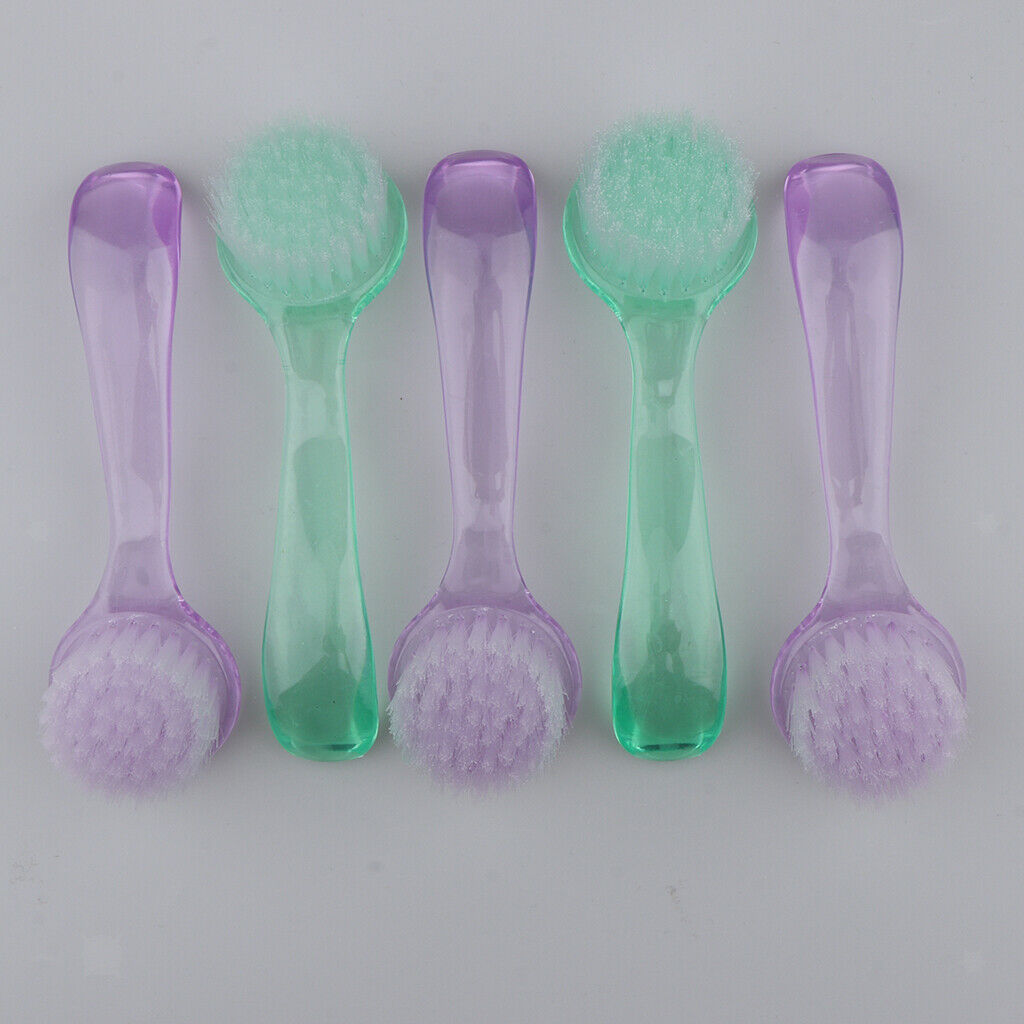 5 Pieces Art Dust Cleaning Brushes Manicure Pedicure Nails