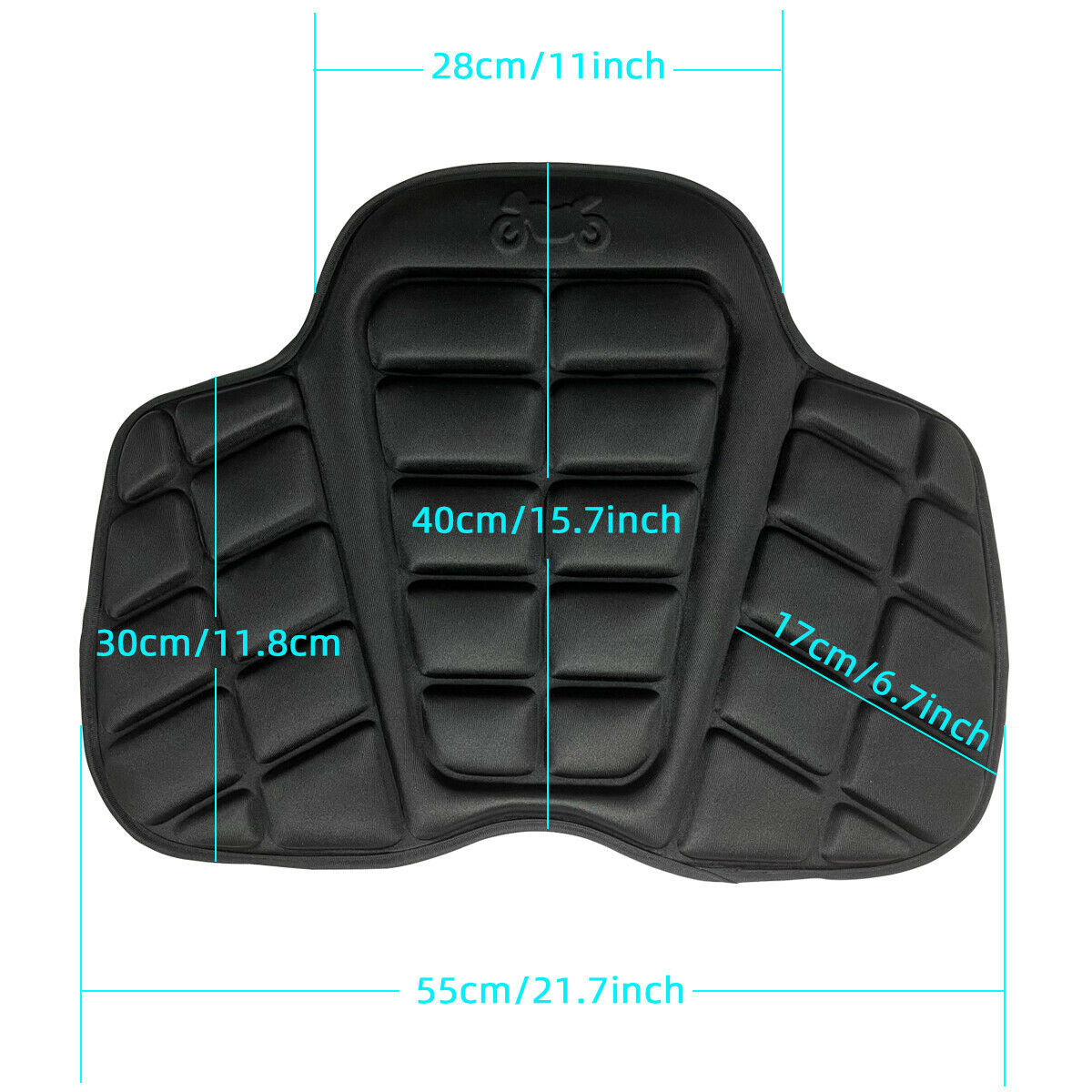 Air Pad Motorcycle Seat Cover Seat Sunscreen Mat Electric Car Inflatable Cushion