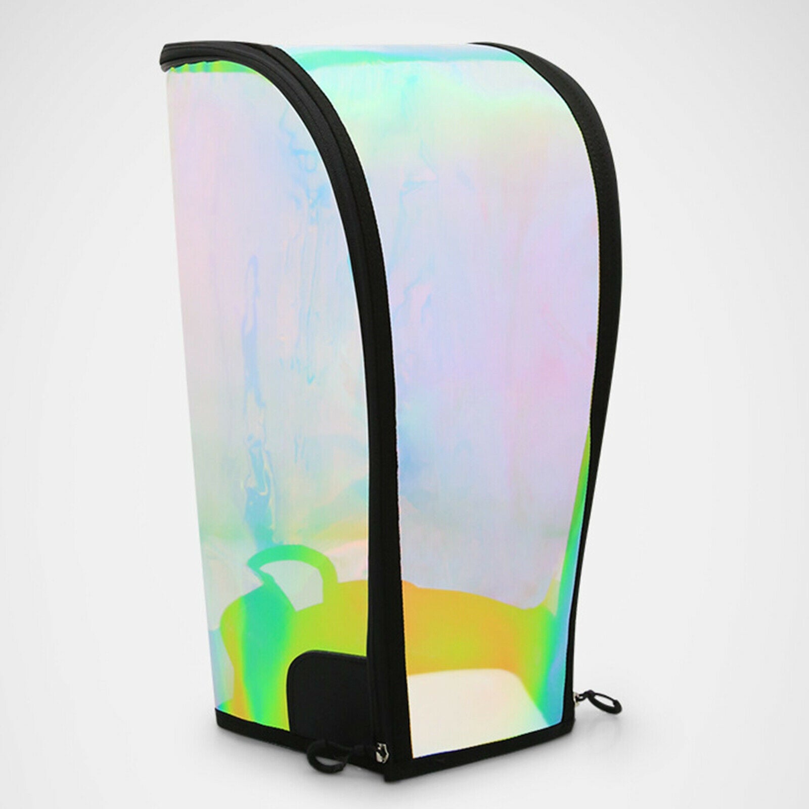 Golf Bag Rain Hood Waterproof Golf Bag Zipper Rain Cover Transparent Rain