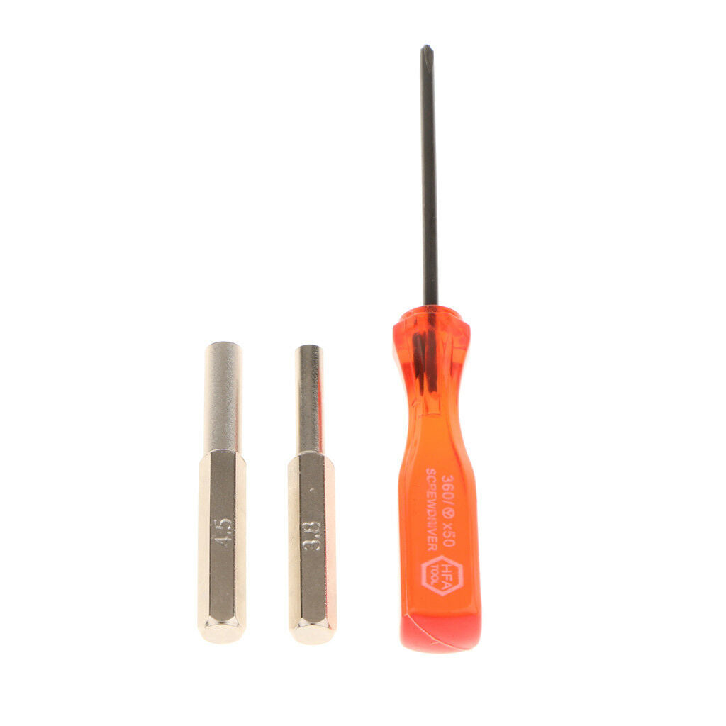 3.8mm 4.5mm Security Tri-wing Screwdriver Tool for Nintendo Wii NDS Console