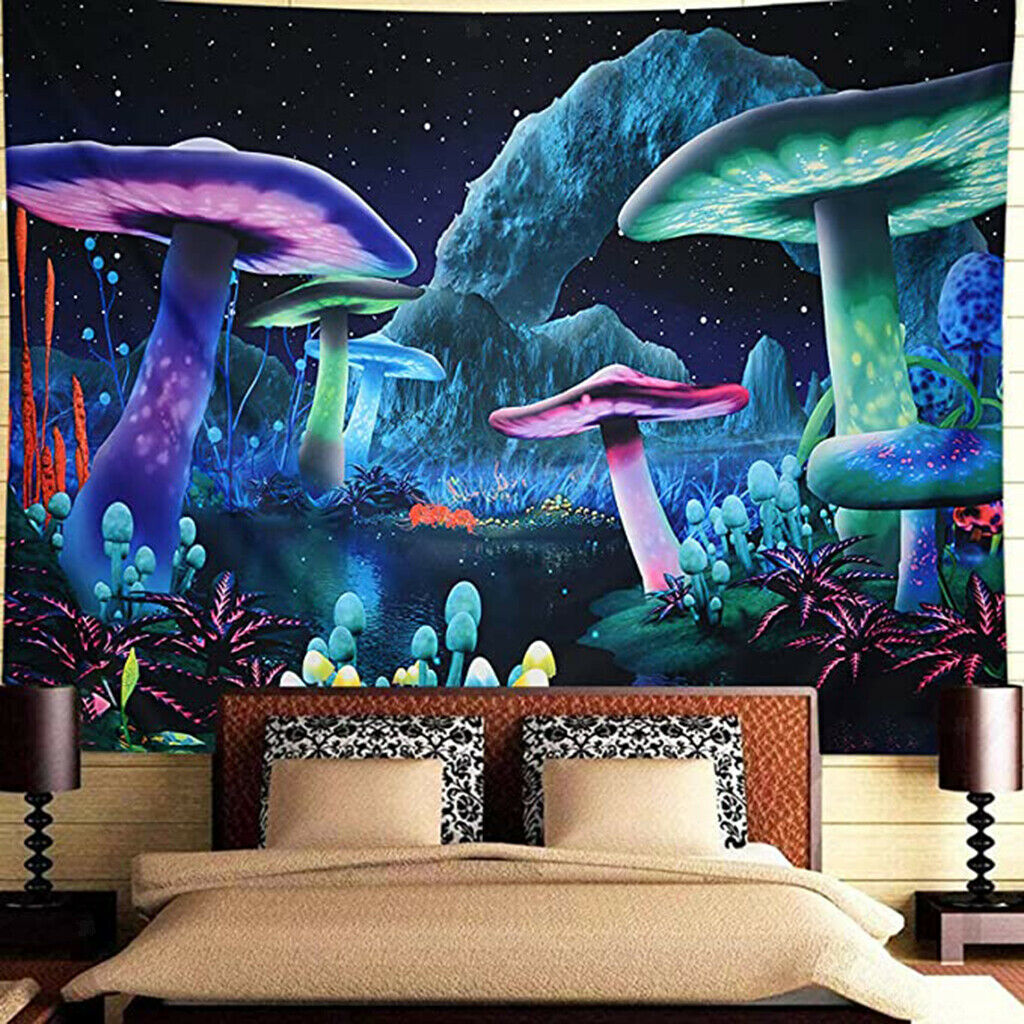 Large Wall Hanging Landscape Fantasy Tapestry Bedspread Home Blanket Decor