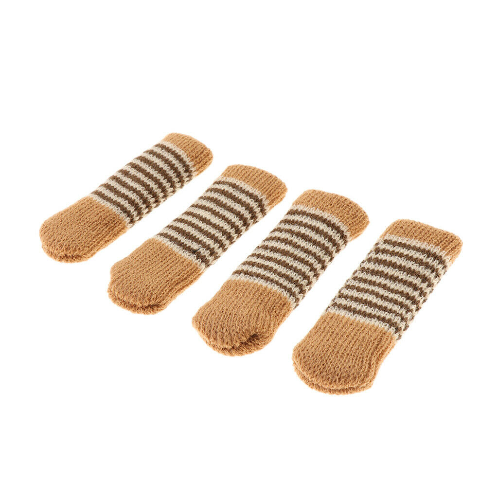 8 Pieces Furniture And Hardwood Floor Protector For 4 Four-Leg Chair