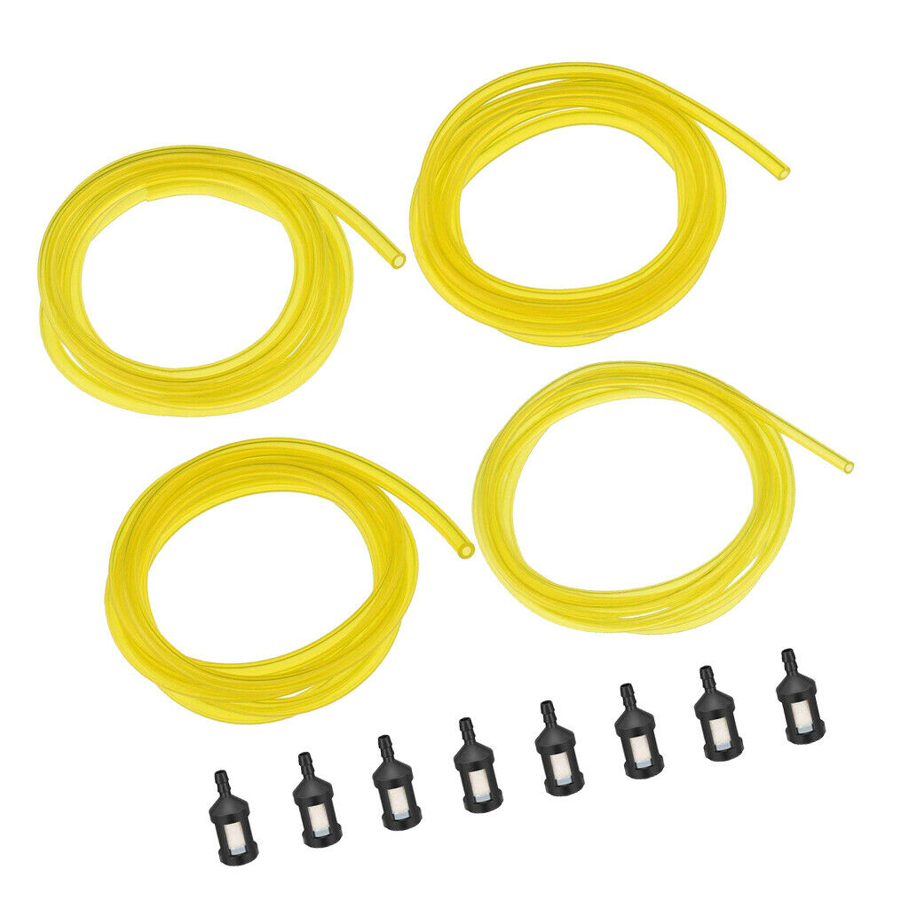Fuel Line Hose Fuel Filter Kit for Chainsaws, Trimmers and other engine
