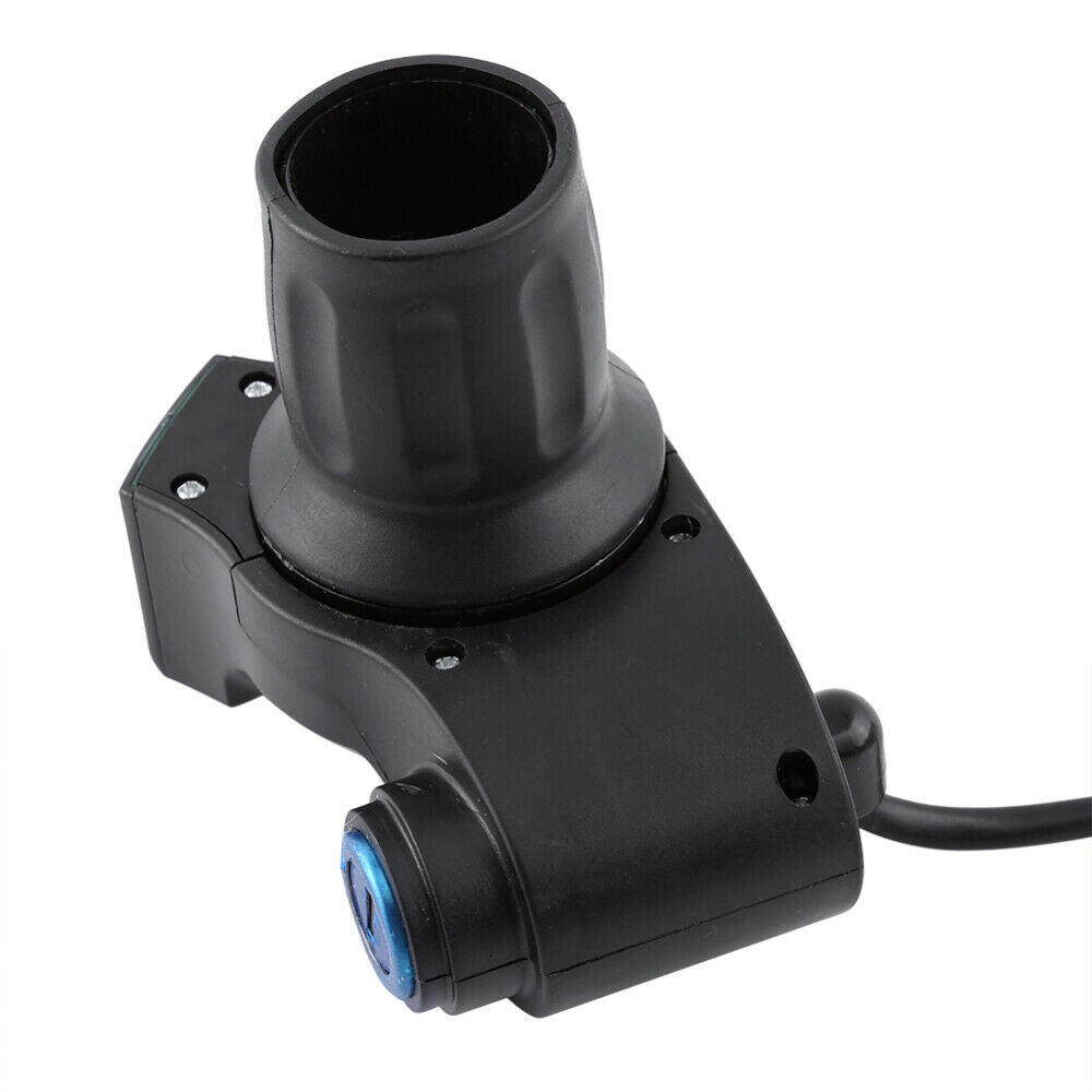 1Pair E-Bike Electric Bike Scooter Handlebar Throttle Grip LED Display & Key