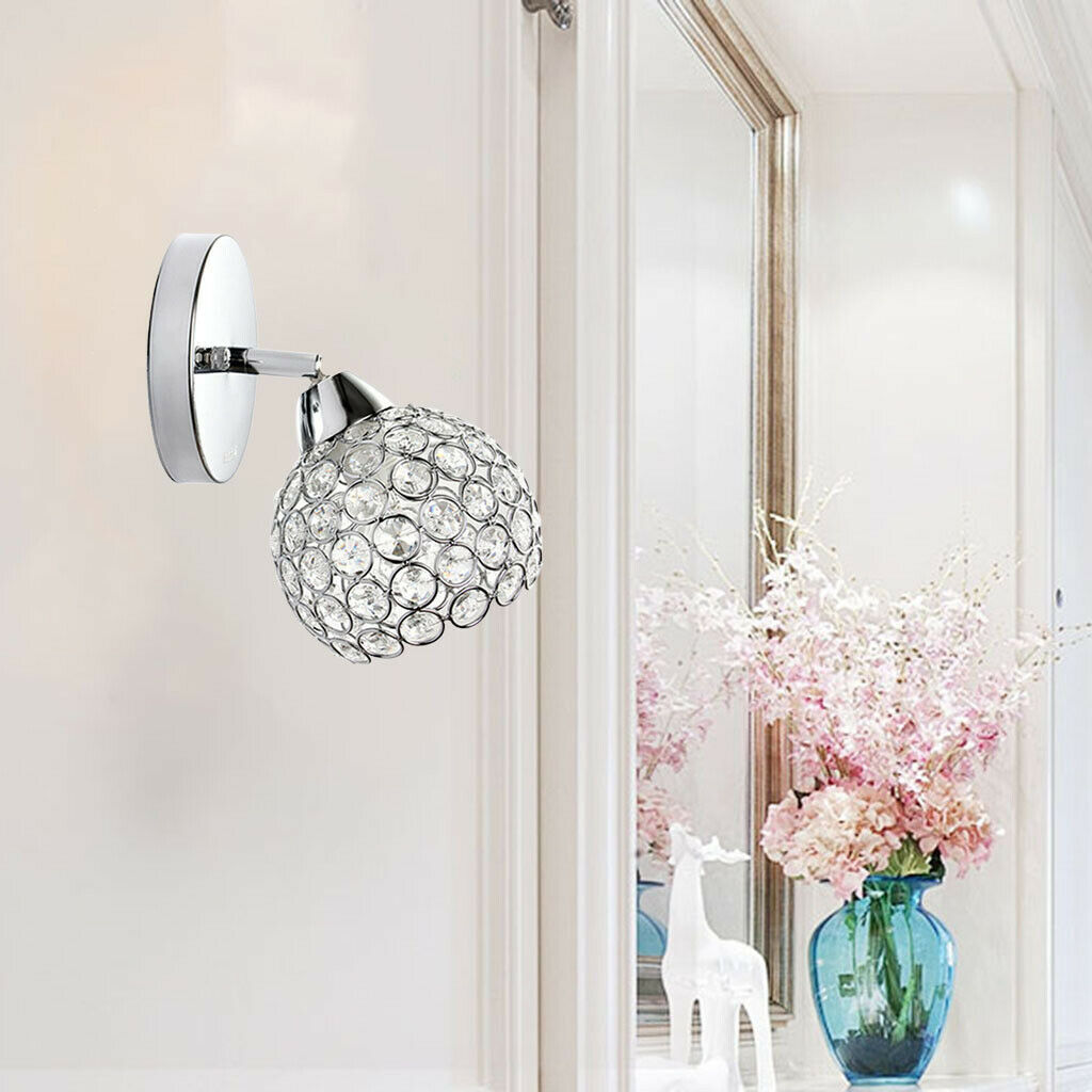 Modern Decorative Crystal Wall Light LED Wall Lamp Sconce Home Indoor Decor