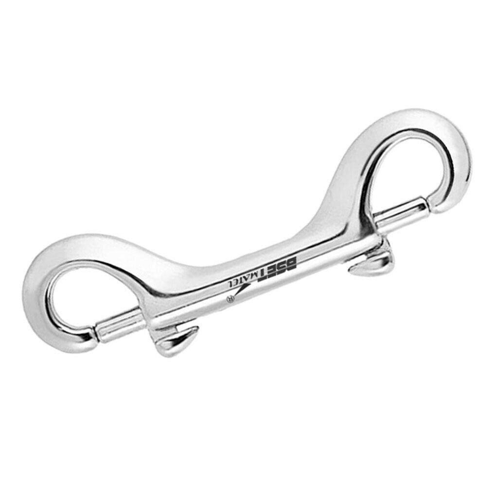 100mm Double Dual Ended Bolt Snap Hook Diving Marine Paddle Accs Equipment