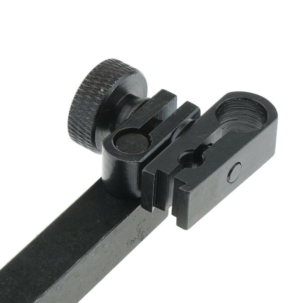 Height lever extension rod with rotating pliers test indicator holder