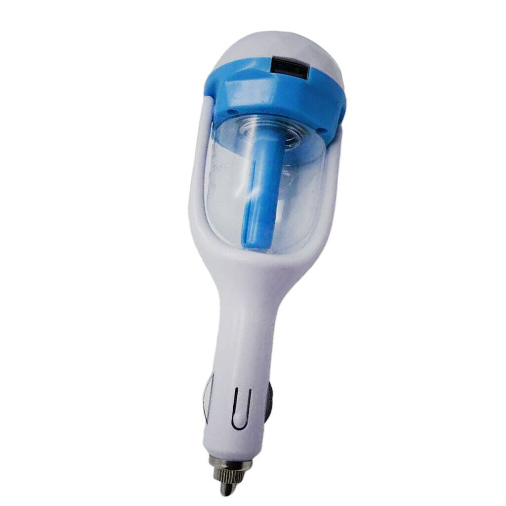 Mini Car Air Humidifier Aromatherapy Essential Oil Diffuser Freshener Blue