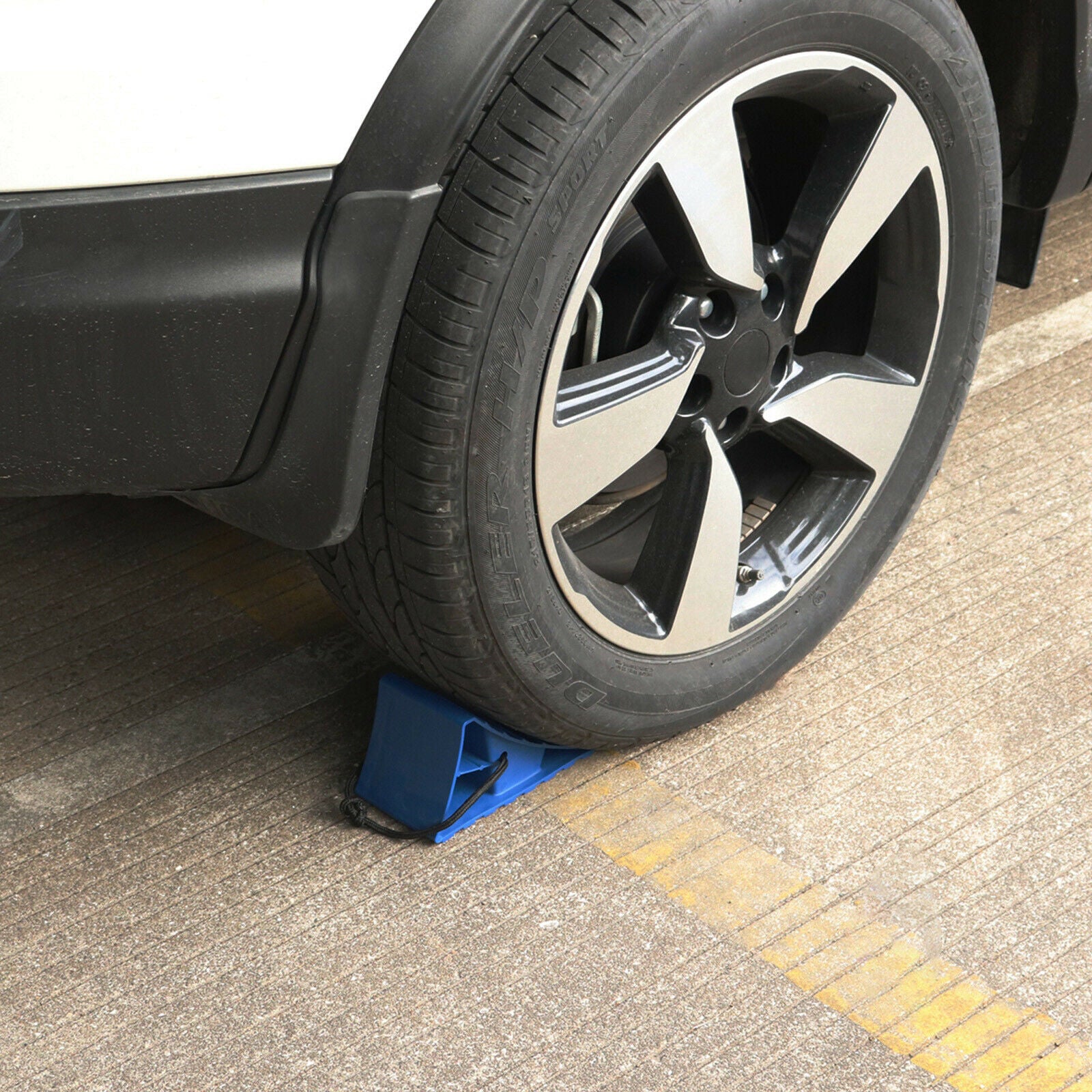 High Grip Wheel Chocks Heavy Duty Truck Motorhome Trailer Wheel Tire Stopper