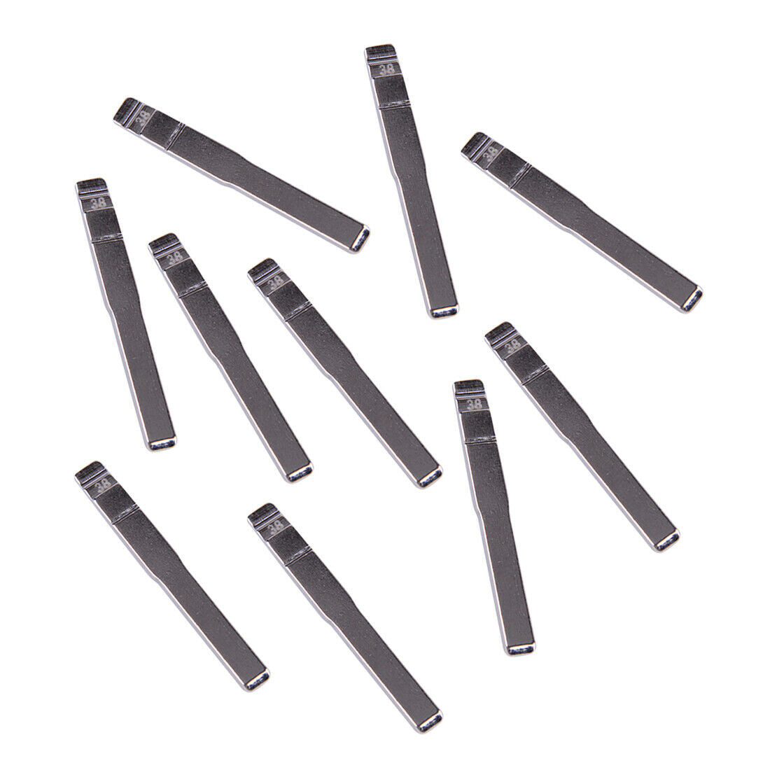 Kit 10Pcs 38# Flip Blade KD Remote Key HU101 Fit for Ford Focus Mondeo CMAX Atn