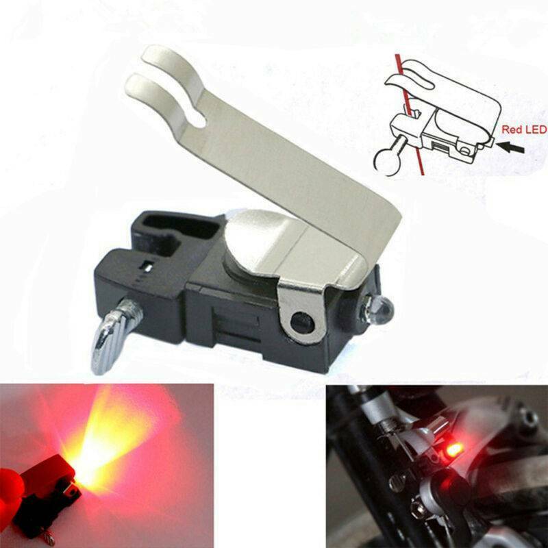 Bicycle LED Tail Light Bike Cycling Brake Light Red Safety Warning Light Useful