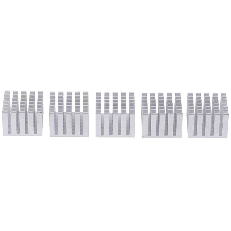 5Pcs 20x20x15mm Cooling Accessories DIY Heatsink CPU GPU Chip Aluminum He.l8