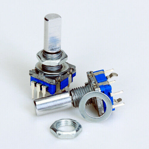 10pcs 12mm Shaft Push Button Rotary Encoder Switch with Keyswitch Position 20