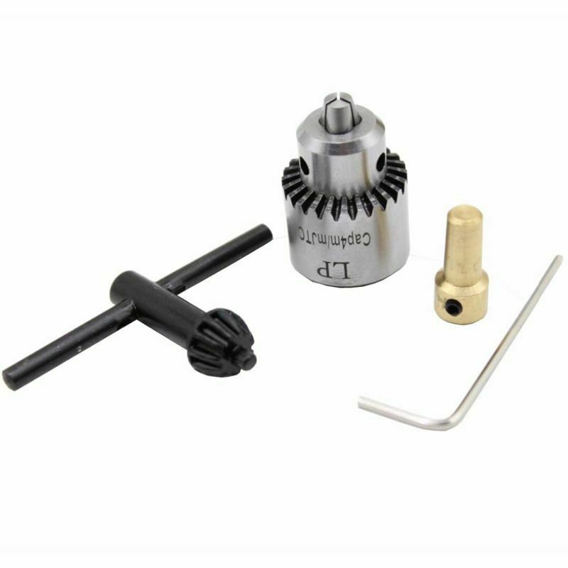 Hot Electric Drill Grinding Mini Drill Chuck Key Keyless Drill Chucks 0.3-4mm H6