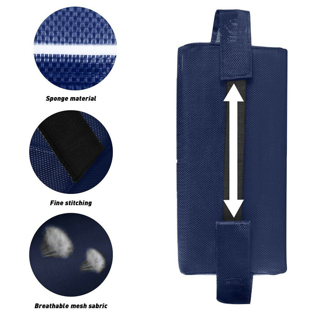 2-piece Head Cushion Headrest for Outdoor Folding Recliner Lounge Couch