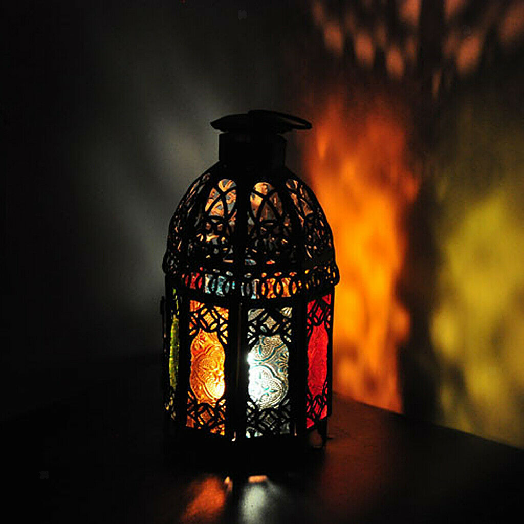 Moroccan Style Metal Stand Votive Candle