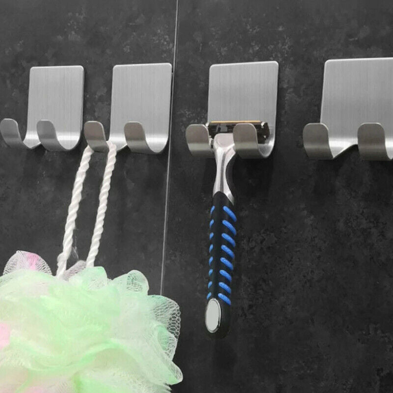 1Pcs Razor Holder Stainless Steel Wall Shaver Shelf Bathroom Wall Razor R.l8