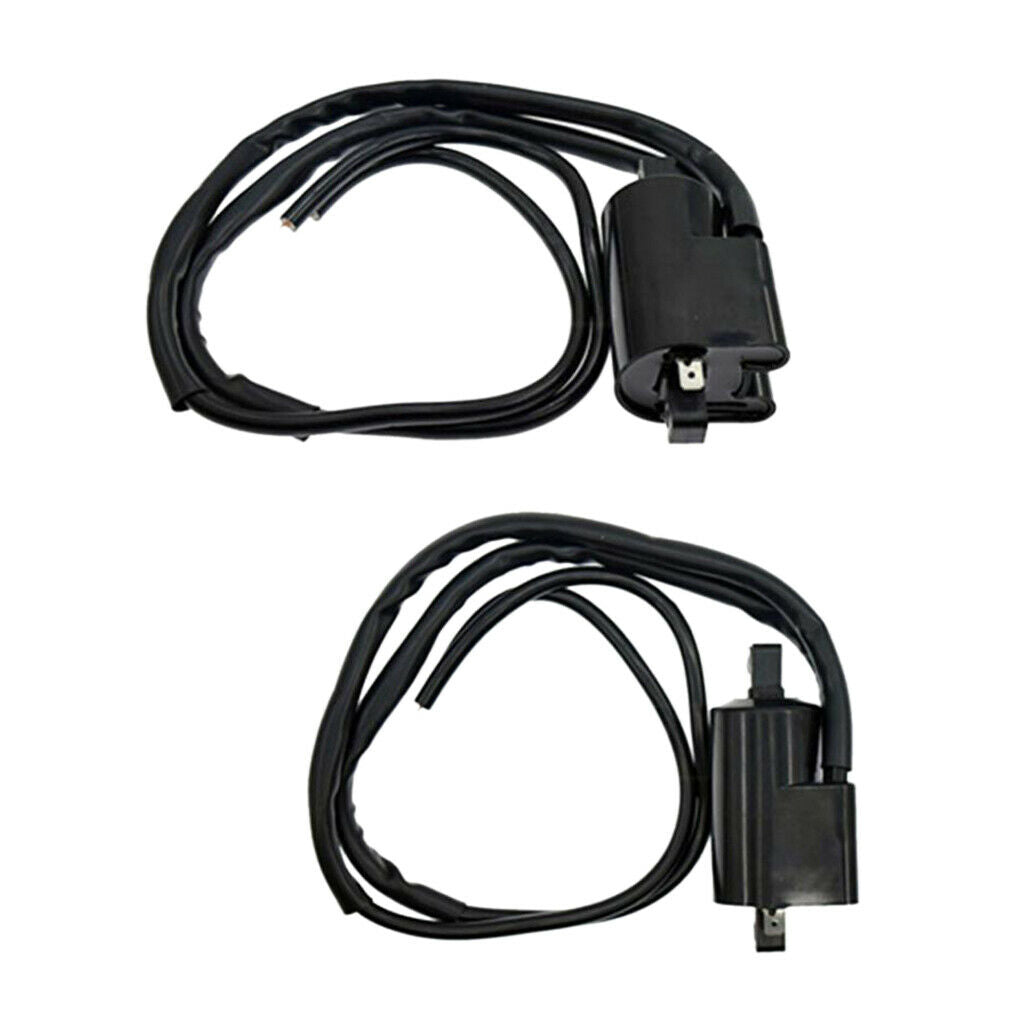 2 Pcs Motorcycle Ignition Coil For for Suzuki Gsf400 Gsf600 Gsf1200 Bla