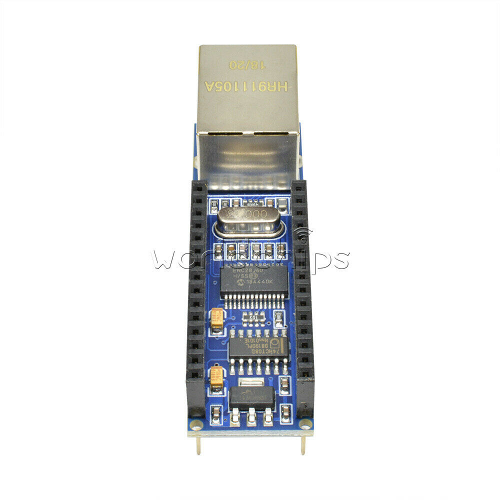 2Pcs Mini ENC28J60 Webserver module Ethernet Shield board for Arduino Nano V3.0