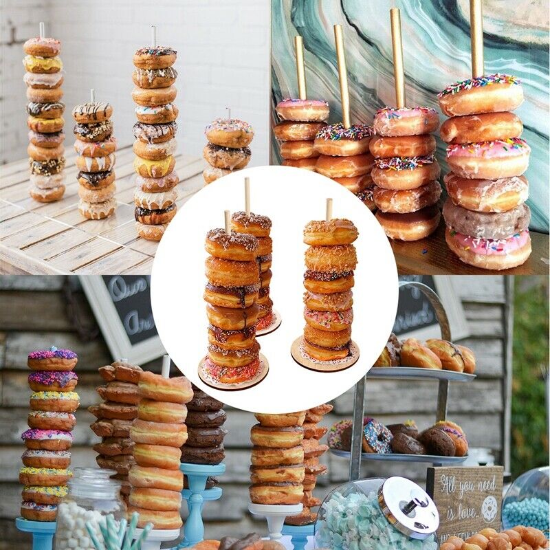 Donuts Stand Donut Wall Display Holder Wedding Kids Birthday Party Table .l8