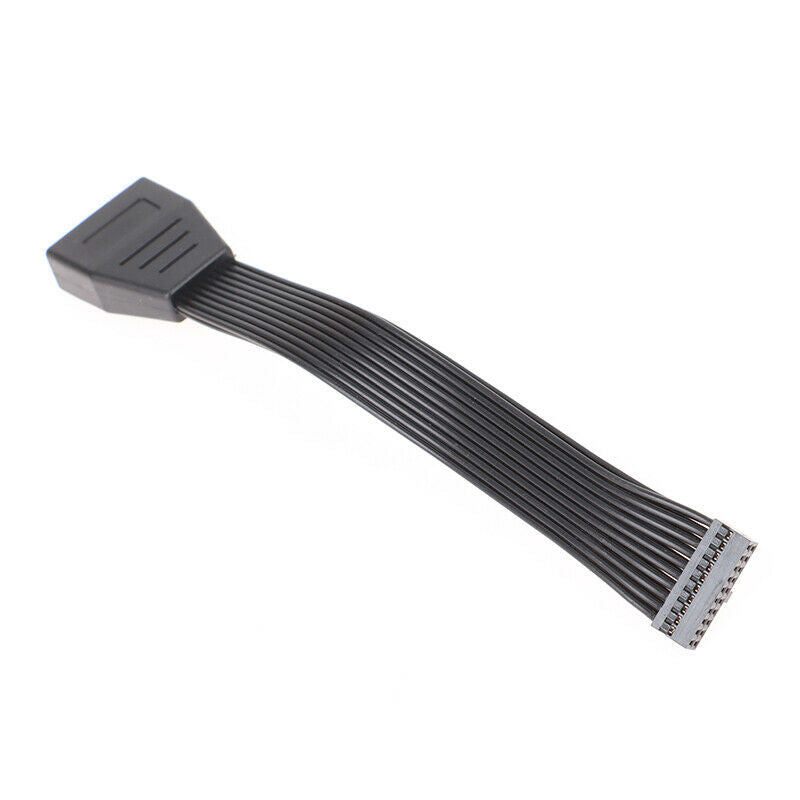 15CM USB 3.0 20Pin 19Pin Male to Female Motherboard Cable Adapter 26A.l8