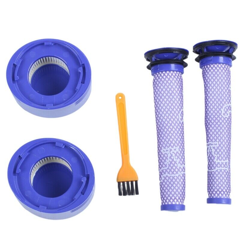 2 Pack Replacement for Dyson V8 Pre Filter + HEPA Post Filter, Compatible DysoA5